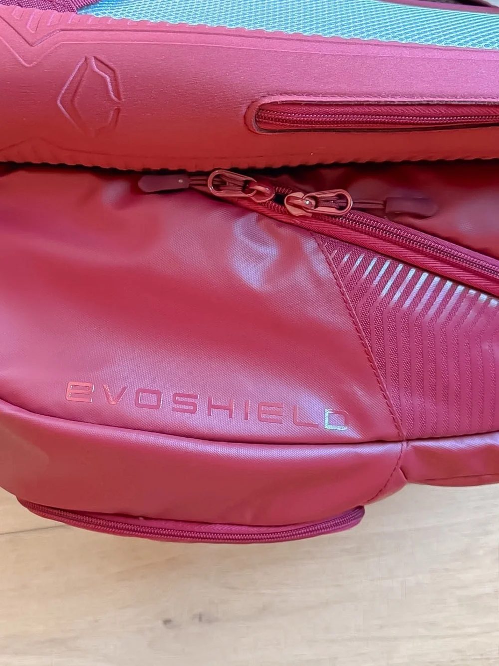 EVOSHIELD TONE SET BACKPACK BASEBALL/SOFTBALL EQUIPMENT MAROON NEW WITH TAGS